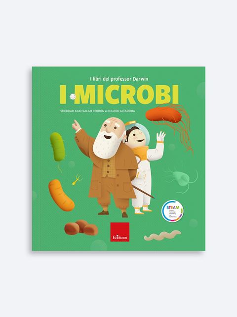 Esce I libri del professor Darwin - I microbi di Sheddad Kaid-Salah Ferrón, Eduard Altarriba